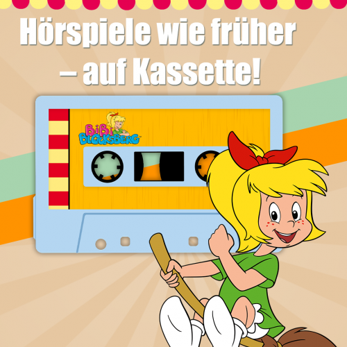 Bibi Blocksberg Hörspiele wie früher - auf Kassette Bibi Blocksberg Hörspiele wie früher - auf Kassette